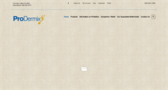 Desktop Screenshot of prodermix.com